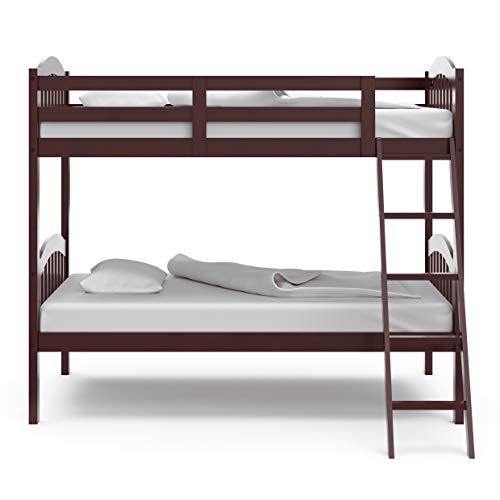 Storkcraft Twin-Over-Twin Bunk Bed - Espresso