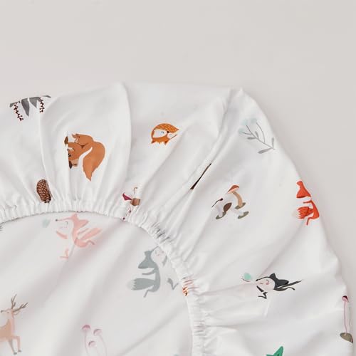 Woodland Animal Toddler Bedding Set - 4 Pieces