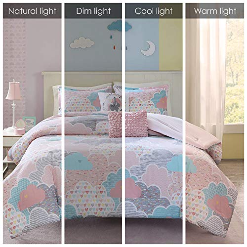 Vibrant Unicorn Print Kids Comforter Set