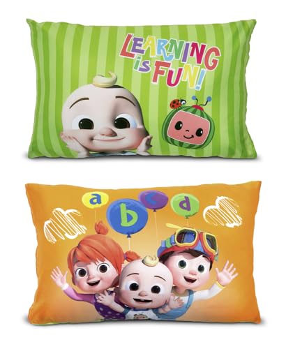 Cocomelon Toddler Bedding Set – 4 Pieces, Blue