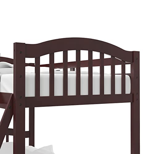 Storkcraft Twin-Over-Twin Bunk Bed - Espresso