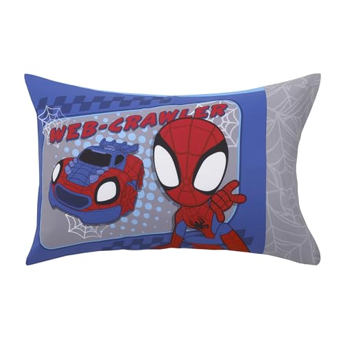 Spiderman Amazing Friends 4-Piece Toddler Bed Set