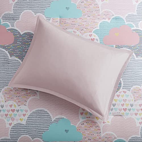 Vibrant Unicorn Print Kids Comforter Set