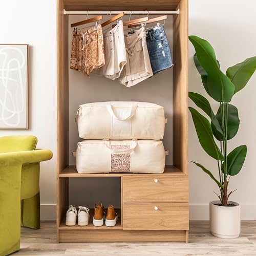 Large Canvas Storage Bags for Bedding and Clothes