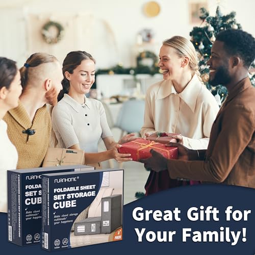 Furnhome 6-Pack Bed Sheet Storage Organizer