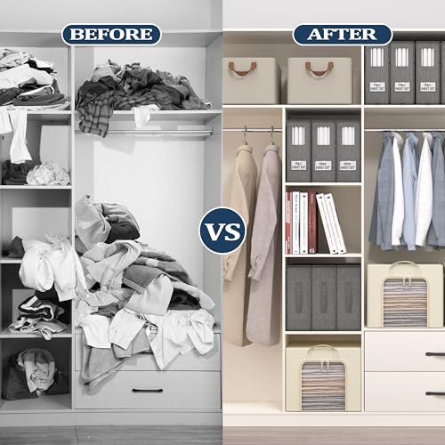 Furnhome 6-Pack Bed Sheet Storage Organizer