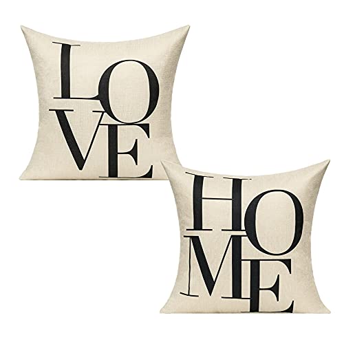 All Smiles 18x18 Throw Pillow Covers Set