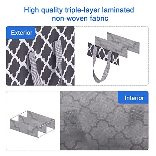 Fixwal 90L Storage Bags 4-Pack for Bedding