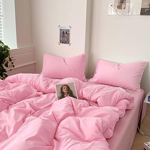 Nanko Pink Twin Duvet Cover Set for Kids