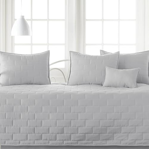 Brickyard Light Grey Twin Daybed Comforter Set