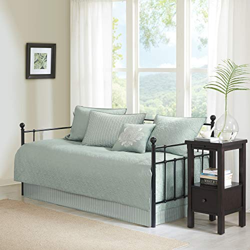 Madison Park Quebec Seafoam Daybed Set, 6 Pieces