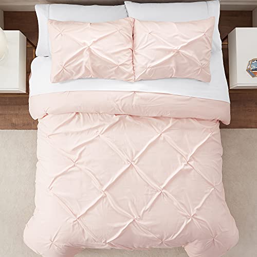 SERTA Soft Hypoallergenic 3-Piece Duvet Cover Set