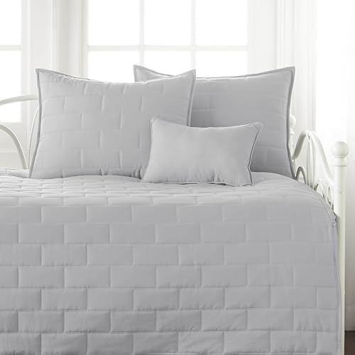 Brickyard Light Grey Twin Daybed Comforter Set