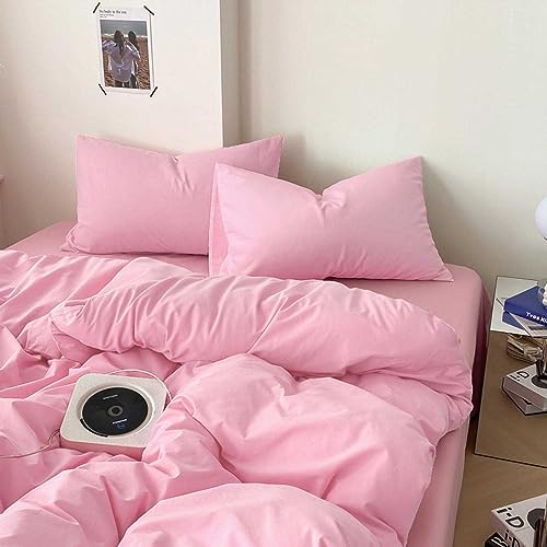 Nanko Pink Twin Duvet Cover Set for Kids