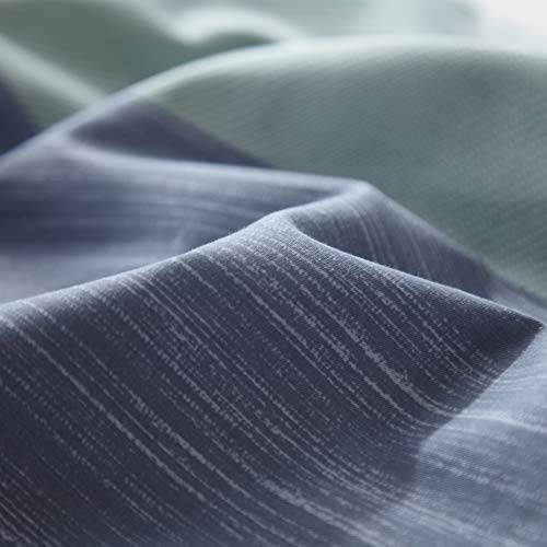 Blue Patchwork Queen Duvet Cover Set – Soft Cotton