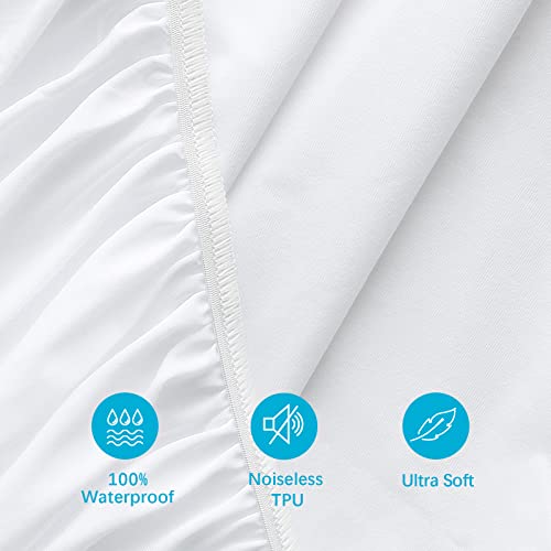 Waterproof Full Size Mattress Protector 2-Pack