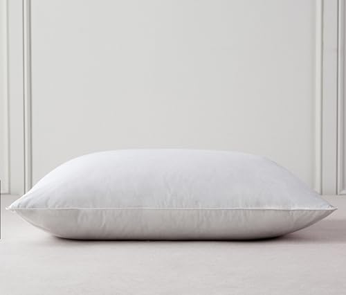Luxury Goose Down Pillow - Standard Size Fluffy