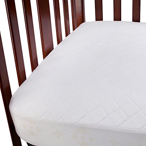 Waterproof Fitted Crib Mattress Pad & Protector