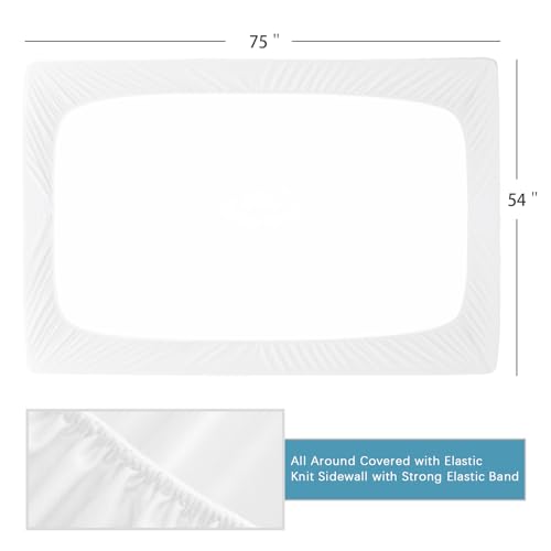 Waterproof Full Size Mattress Protector 2-Pack