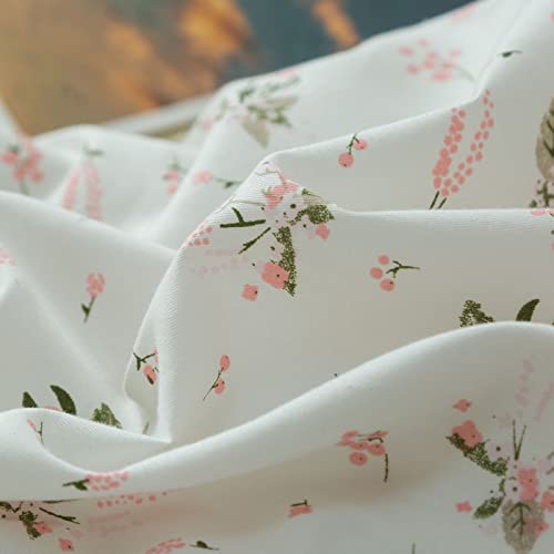 Vintage Floral Cotton Duvet Cover Set with Pillowcases