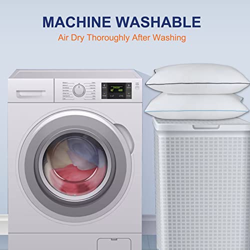 Cooling Luxury Queen Size Bed Pillows Set