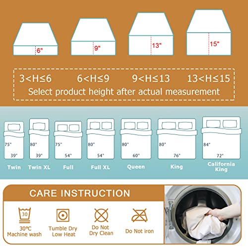 Zip Twin Mattress Protector Covers - 2 Pack