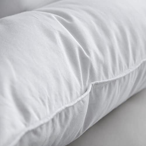 Luxury Goose Down Pillow - Standard Size Fluffy