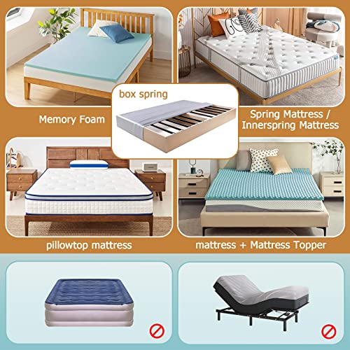 Zip Twin Mattress Protector Covers - 2 Pack