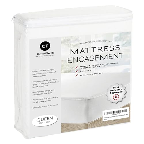 Deluxe Hotel Waterproof Queen Mattress Protector