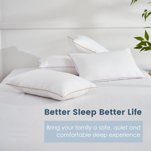 Queen Size Down Alternative Pillows Set of 2