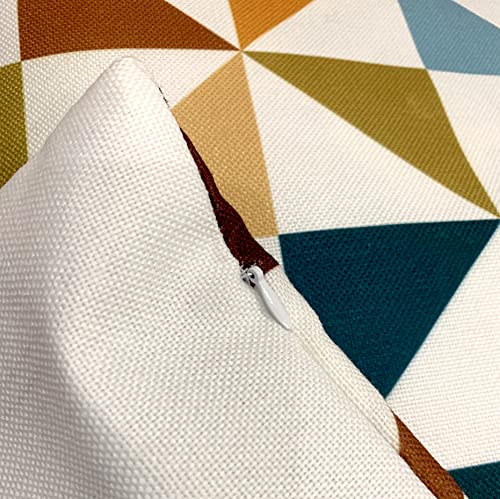 Colorful Geometric Throw Pillow Cover Set of 4