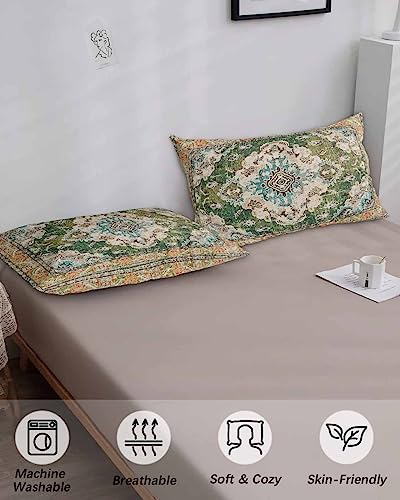 Boho King Size Pillowcases and Decorative Cushion Covers