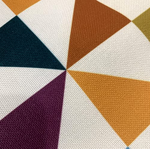 Colorful Geometric Throw Pillow Cover Set of 4