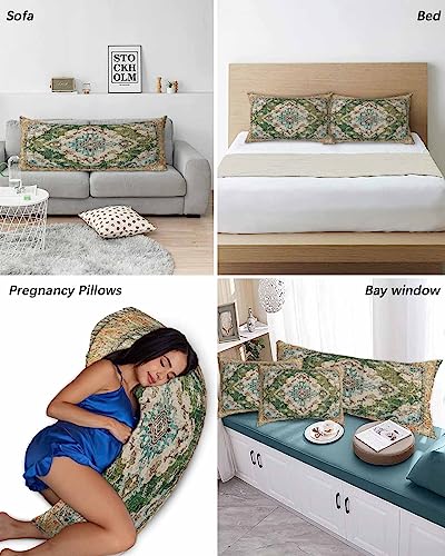 Boho King Size Pillowcases and Decorative Cushion Covers