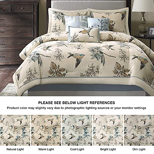 Madison Park Quincy Nature Scenery Queen Bed Set