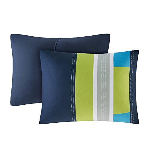 Sporty Comforter Set for Boys' Bedroom - Navy/Blue