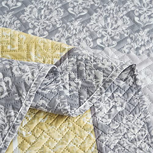 Boho Queen Quilt Set with 2 Pillow Shams