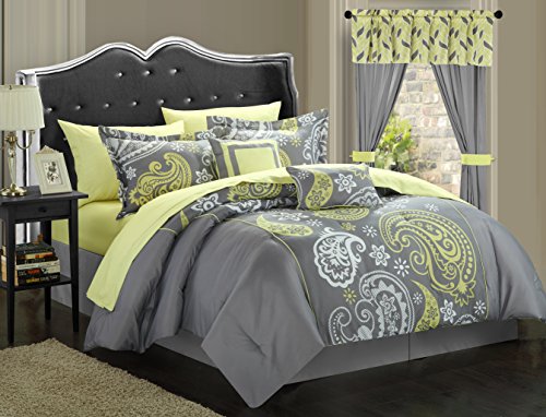 Olivia Grey Reversible Bed in a Bag Set