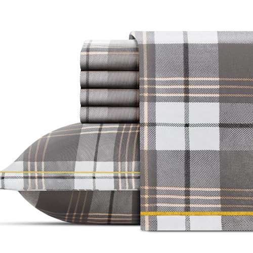 King Size 6-Piece Organic Cotton Luxury Bed Set