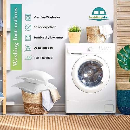 Luxury 600 Thread Count King Pillow Shams Set