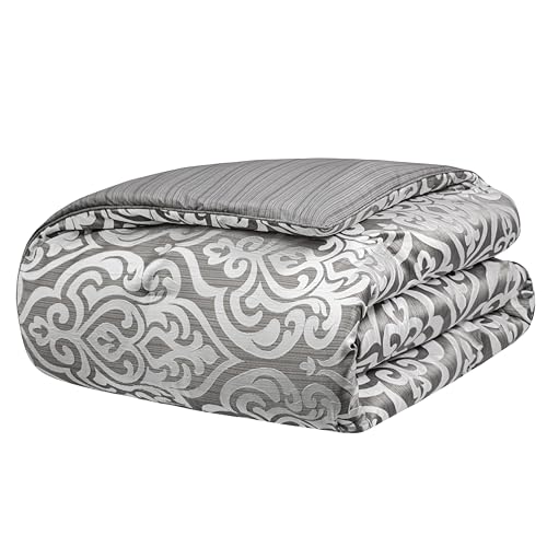 Contemporary Jacquard 9-Piece Queen Comforter Set