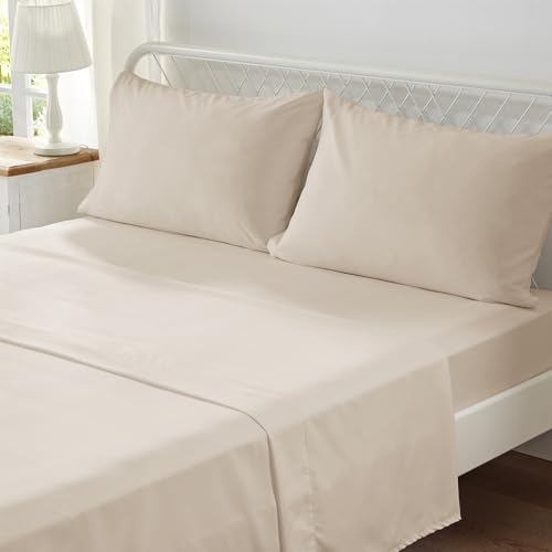 Beige Tufted 7-Piece Queen Comforter Set