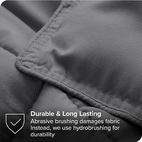 Bare Home 7-Piece Queen Bed Set - Grey