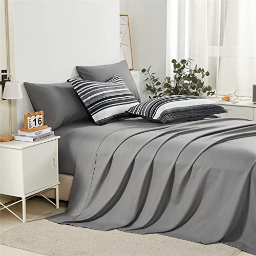 7-Piece Stripe Comforter Set - Full Size