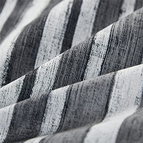 7-Piece Stripe Comforter Set - Full Size