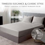 THXSILK 100% Mulberry Silk King Bed Set - Grey