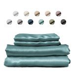 Mulberry Silk Bed Sheets - 4PC Queen Set