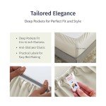 King Size 100% Egyptian Cotton Percale Sheet Set