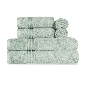 Luxurious Egyptian Cotton 6-Piece Towel Set