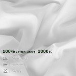 Luxury 1000 Thread Count Queen Cotton Sheet Set